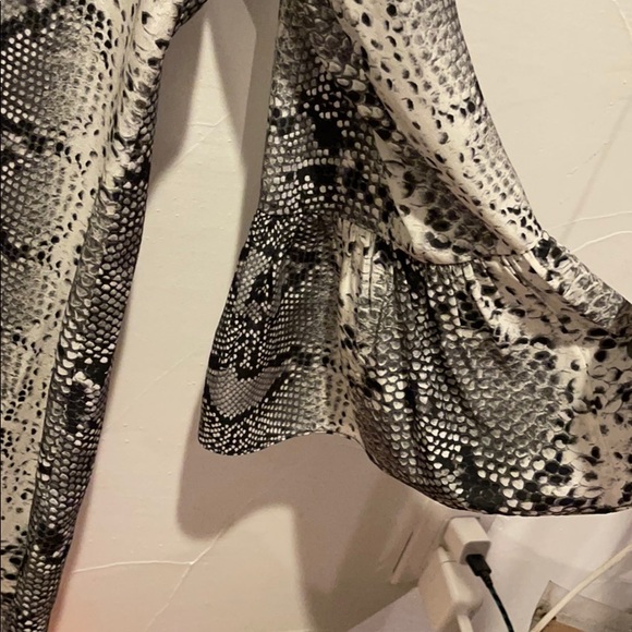 Elizabeth & James snakeskin silk dress - Picture 5 of 7